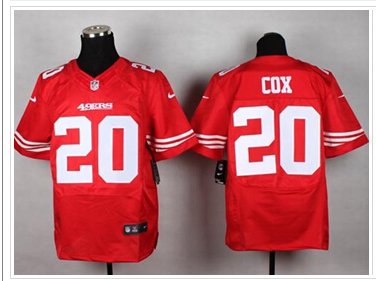 New San Francisco 49ers #20 Perrish Cox Red Team Color NFL Elite Jersey New San Francisco 49ers #20 Perrish Cox Red Team Color NFL Elite Jersey