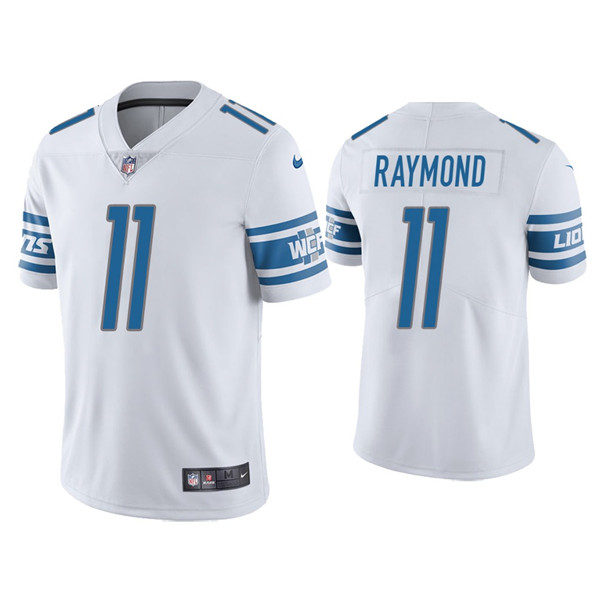 Men's Detroit Lions #11 Kalif Raymond White Vapor Untouchable Limited Stitched Jersey Men's Detroit Lions #11 Kalif Raymond White Vapor Untouchable Limited Stitched Jersey
