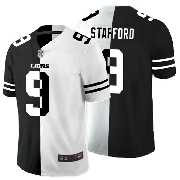 Nike Lions 9 Matthew Stafford Black And White Split Vapor Untouchable Limited Jersey Nike Lions 9 Matthew Stafford Black And White Split Vapor Untouchable Limited Jersey