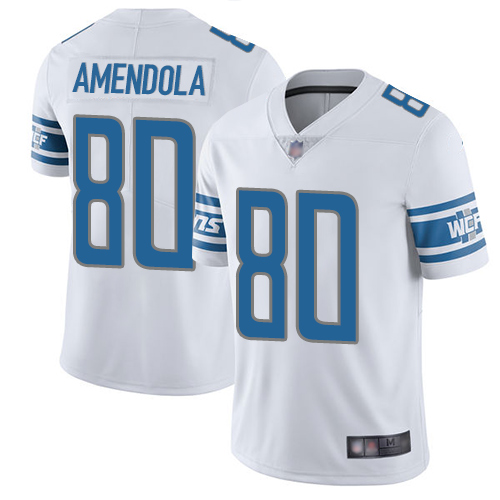 Lions #80 Danny Amendola White Men's Stitched Football Vapor Untouchable Limited Jersey Lions #80 Danny Amendola White Men's Stitched Football Vapor Untouchable Limited Jersey