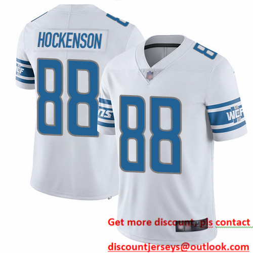 Lions #88 T.J. Hockenson White Men's Stitched Football Vapor Untouchable Limited Jersey Lions #88 T.J. Hockenson White Men's Stitched Football Vapor Untouchable Limited Jersey