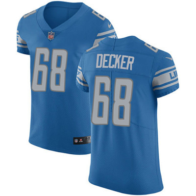 Nike Lions #68 Taylor Decker Blue Team Color Men's Stitched NFL Vapor Untouchable Elite Jersey Nike Lions #68 Taylor Decker Blue Team Color Men's Stitched NFL Vapor Untouchable Elite Jersey