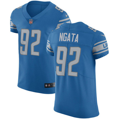 Nike Lions #92 Haloti Ngata Blue Team Color Men's Stitched NFL Vapor Untouchable Elite Jersey Nike Lions #92 Haloti Ngata Blue Team Color Men's Stitched NFL Vapor Untouchable Elite Jersey