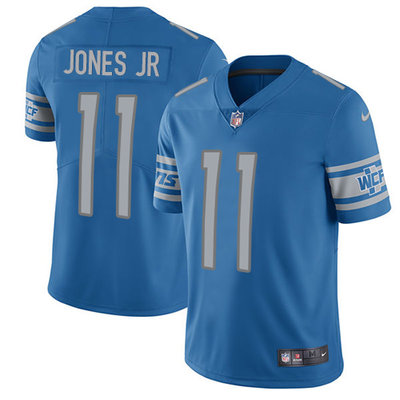 Nike Lions #11 Marvin Jones Jr Blue Team Color Men's Stitched NFL Vapor Untouchable Limited Jersey Nike Lions #11 Marvin Jones Jr Blue Team Color Men's Stitched NFL Vapor Untouchable Limited Jersey