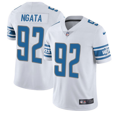 Nike Lions #92 Haloti Ngata White Men's Stitched NFL Vapor Untouchable Limited Jersey Nike Lions #92 Haloti Ngata White Men's Stitched NFL Vapor Untouchable Limited Jersey