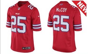 Buffalo Bills#25 McCOY Red Elite jerseys