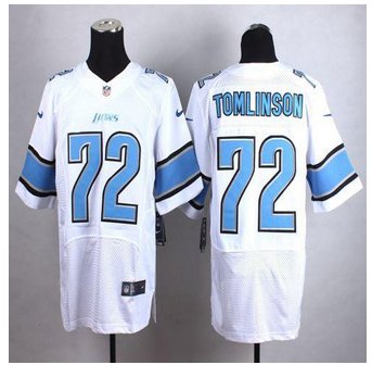 New Detroit Lions #72 Laken Tomlinson White Men's Stitched NFL Elite Jersey New Detroit Lions #72 Laken Tomlinson White Men's Stitched NFL Elite Jersey