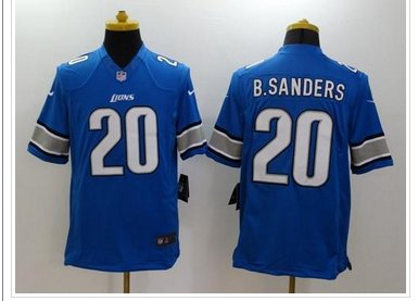 NEW Detroit Lions #20 Barry Sanders Blue Team Color NFL Limited Jersey NEW Detroit Lions #20 Barry Sanders Blue Team Color NFL Limited Jersey