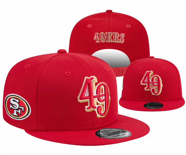 San Francisco 49ers 2025 Stitched Snapback Hats 019 San Francisco 49ers 2025 Stitched Snapback Hats 019
