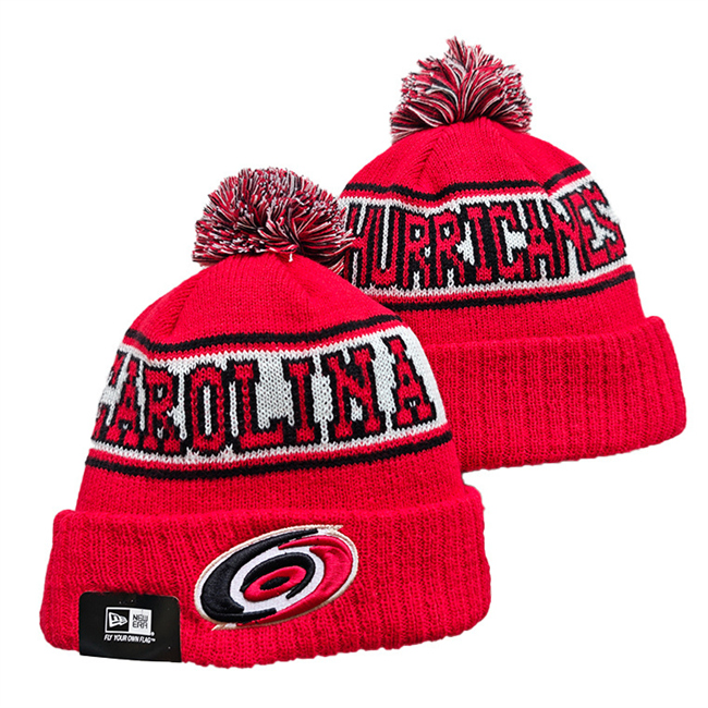 Carolina Hurricanes 2025 Knit Hats 002 Carolina Hurricanes 2025 Knit Hats 002
