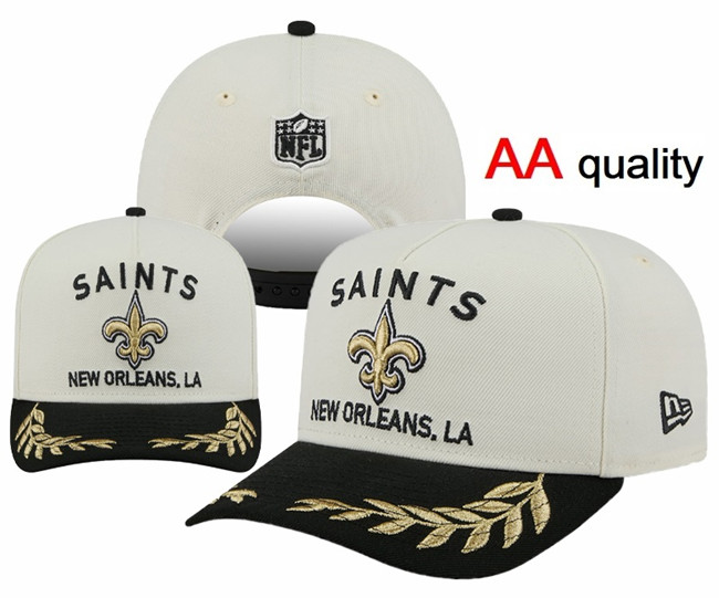 New Orleans Saints 2025 Stitched Snapback Hats 001 New Orleans Saints 2025 Stitched Snapback Hats 001