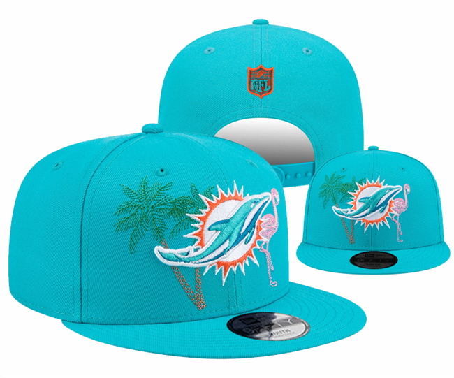 Miami Dolphins 2025 Stitched Snapback Hats 005 Miami Dolphins 2025 Stitched Snapback Hats 005