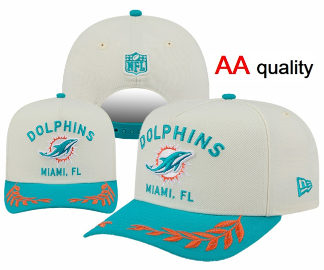 Miami Dolphins 2025 Stitched Snapback Hats 002 Miami Dolphins 2025 Stitched Snapback Hats 002