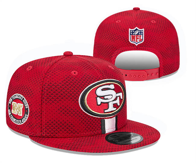 San Francisco 49ers 2024 Stitched Snapback Hats 007 San Francisco 49ers 2024 Stitched Snapback Hats 007