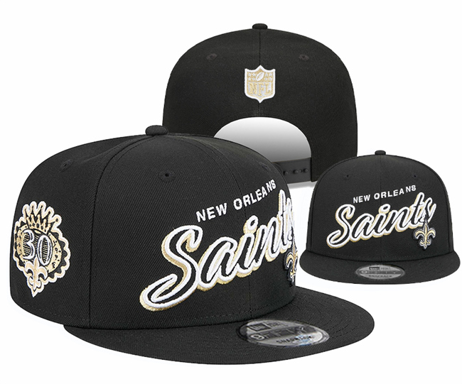New Orleans Saints 2024 Stitched Snapback Hats 004 New Orleans Saints 2024 Stitched Snapback Hats 004