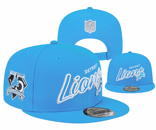 Detroit Lions 2024 Stitched Snapback Hats 012 Detroit Lions 2024 Stitched Snapback Hats 012