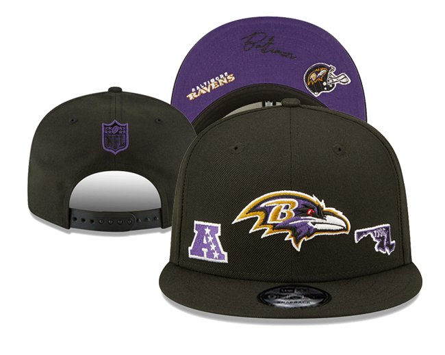 Baltimore Ravens 2024 Stitched Snapback Hats 004 Baltimore Ravens 2024 Stitched Snapback Hats 004