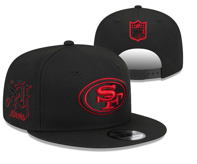 San Francisco 49ers 2024 Stitched Snapback Hats 003 San Francisco 49ers 2024 Stitched Snapback Hats 003