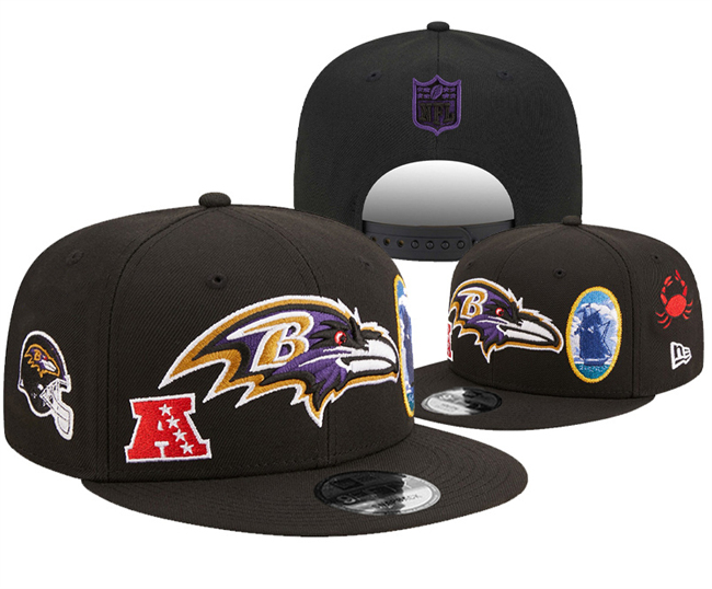 Baltimore Ravens 2026 Stitched Snapback Hats 002 Baltimore Ravens 2026 Stitched Snapback Hats 002