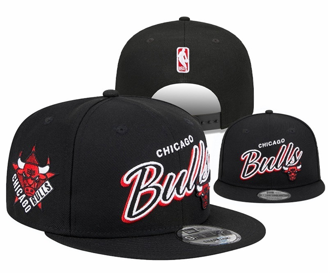 Chicago Bulls 2025 Stitched Snapback Hats 024 Chicago Bulls 2025 Stitched Snapback Hats 024