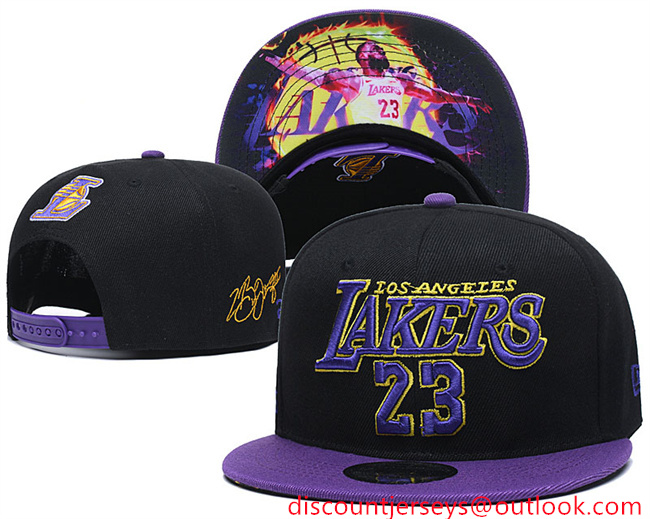 Los Angeles Lakers 2025 Stitched Snapback Hats 004