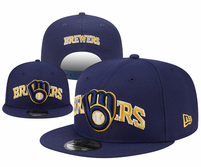 Milwaukee Brewers 2025 Stitched Snapback Hats 007 Milwaukee Brewers 2025 Stitched Snapback Hats 007