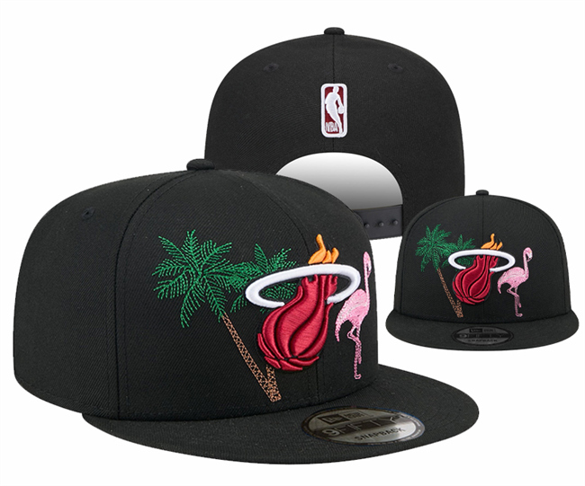 Miami Heat 2025 2025 Stitched Snapback Hats 004 Miami Heat 2025 2025 Stitched Snapback Hats 004