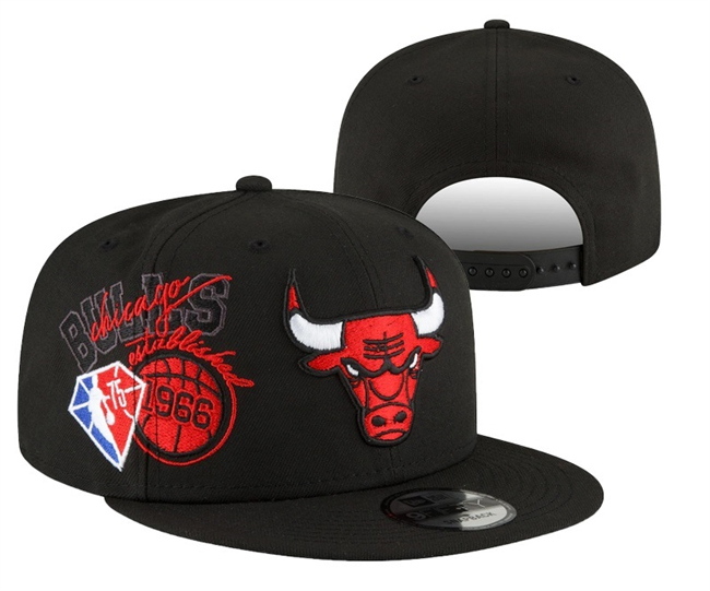 Chicago Bulls 2025 Stitched Snapback Hats 012 Chicago Bulls 2025 Stitched Snapback Hats 012