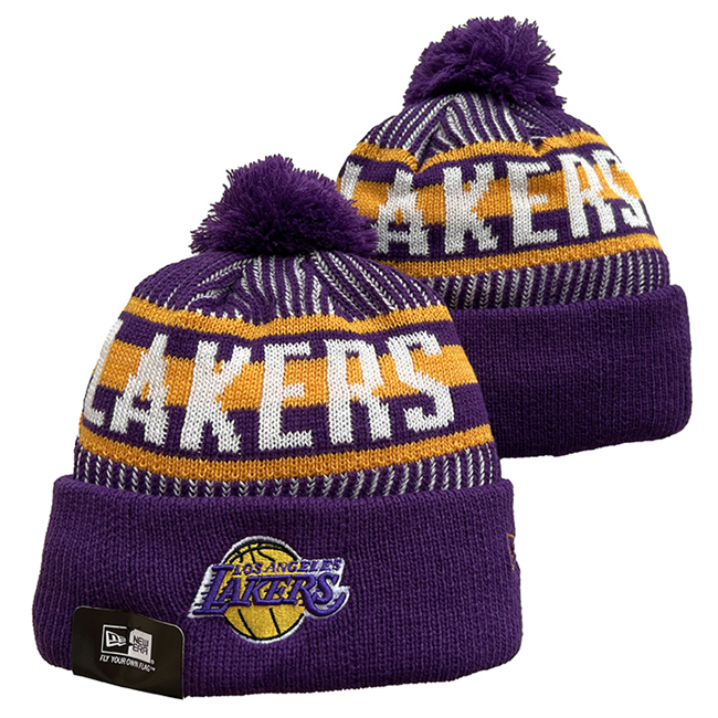 Los Angeles Lakers 2024 Knit Hats 005 1