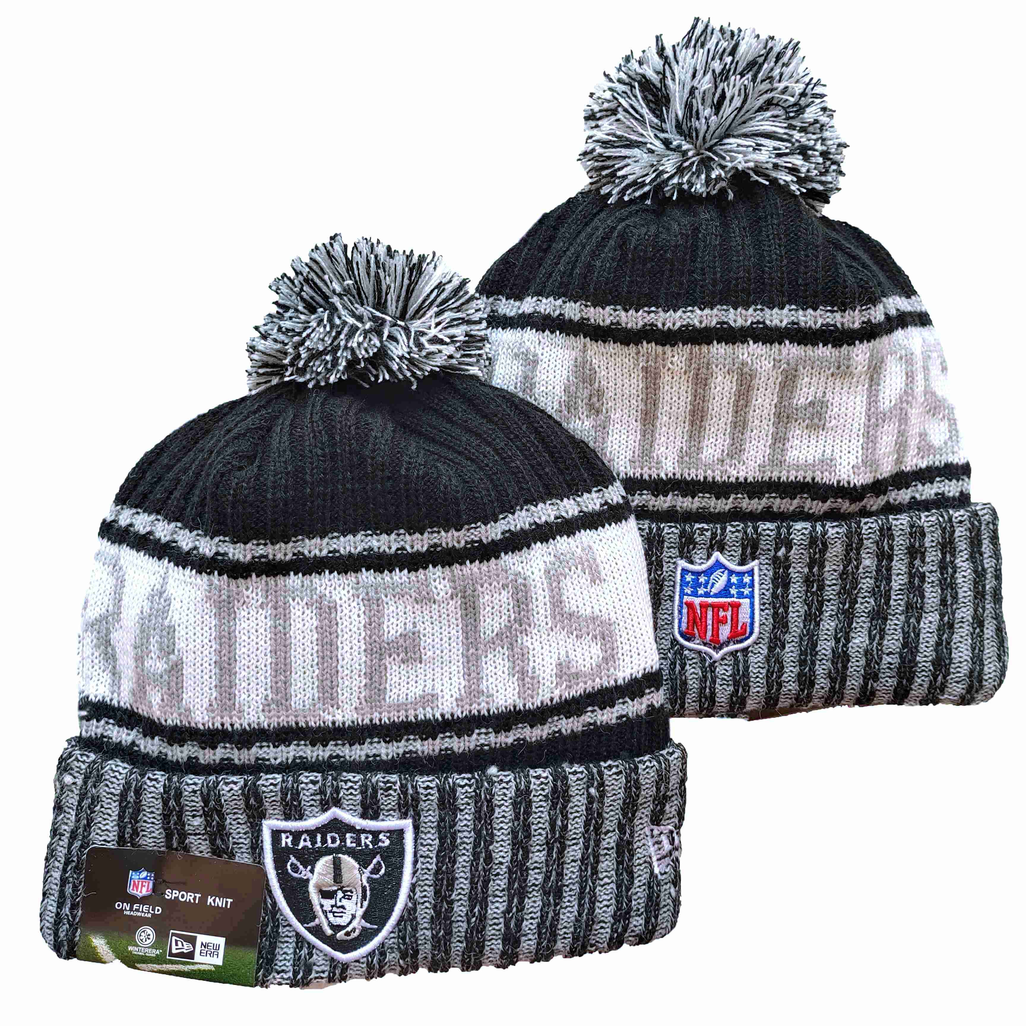 Las Vegas Raiders Knit Hats 0157