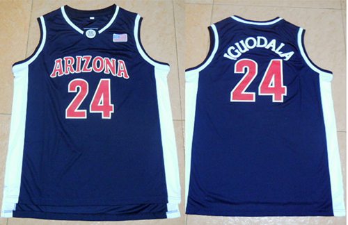 Wildcats #24 Andre Iguodala Navy Blue Basketball Stitched NCAA Jersey Wildcats #24 Andre Iguodala Navy Blue Basketball Stitched NCAA Jersey
