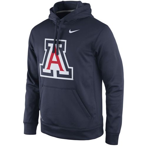 Arizona Wildcats Nike Practice Performance Hoodie Navy Arizona Wildcats Nike Practice Performance Hoodie Navy