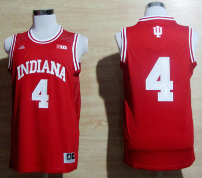 Adidas Indiana Hoosiers Victor Oladipo 4 Big 10 Patch NCAA Basketball Authentic Red Jerseys Adidas Indiana Hoosiers Victor Oladipo 4 Big 10 Patch NCAA Basketball Authentic Red Jerseys