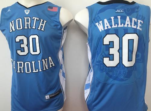 North Carolina #30 Rasheed Wallace Blue Basketball Stitched NCAA Jersey North Carolina #30 Rasheed Wallace Blue Basketball Stitched NCAA Jersey