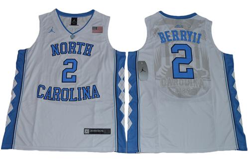 North Carolina #2 Joel Berry II White Basketball Stitched NCAA Jersey North Carolina #2 Joel Berry II White Basketball Stitched NCAA Jersey