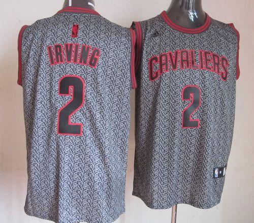 Cavaliers #2 Kyrie Irving Grey Static Fashion Stitched NBA Jersey Cavaliers #2 Kyrie Irving Grey Static Fashion Stitched NBA Jersey
