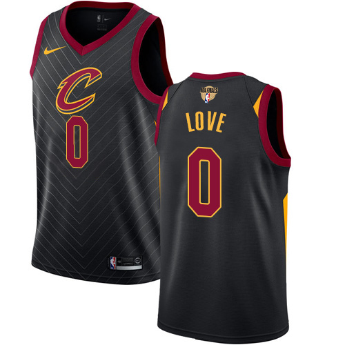 Nike Cavaliers #0 Kevin Love Black The Finals Patch NBA Swingman Statement Edition Jersey Nike Cavaliers #0 Kevin Love Black The Finals Patch NBA Swingman Statement Edition Jersey