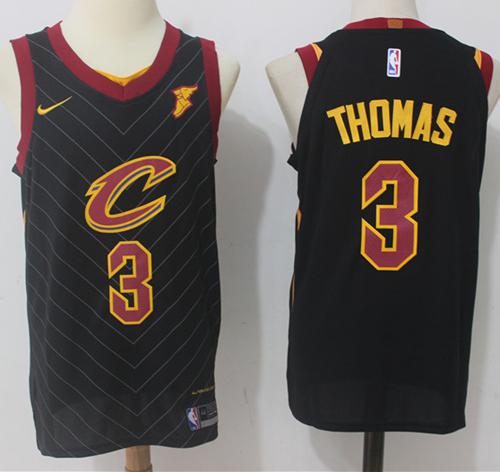 Nike Cavaliers #3 Isaiah Thomas Black Statement Edition NBA Swingman Jersey Nike Cavaliers #3 Isaiah Thomas Black Statement Edition NBA Swingman Jersey