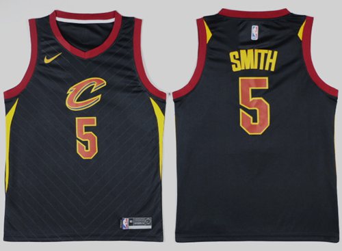 Nike Cavaliers #5 J.R. Smith Black Statement Edition NBA Swingman Jersey Nike Cavaliers #5 J.R. Smith Black Statement Edition NBA Swingman Jersey