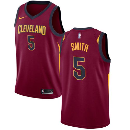 Nike Cavaliers #5 J.R. Smith Red Icon Edition NBA Swingman Jersey Nike Cavaliers #5 J.R. Smith Red Icon Edition NBA Swingman Jersey