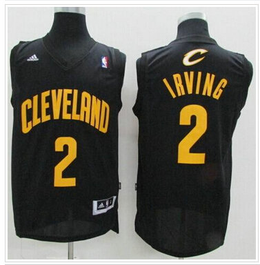 Cleveland Cavaliers #2 Kyrie Irving Black Fashion Stitched NBA Jersey Cleveland Cavaliers #2 Kyrie Irving Black Fashion Stitched NBA Jersey
