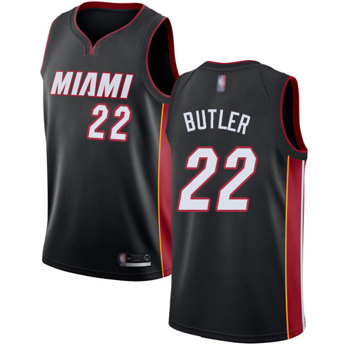 Heat #22 Jimmy Butler Black Basketball Swingman Icon Edition Jersey Heat #22 Jimmy Butler Black Basketball Swingman Icon Edition Jersey