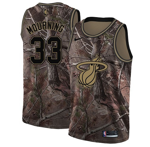 Nike Heat #33 Alonzo Mourning Camo NBA Swingman Realtree Collection Jersey Nike Heat #33 Alonzo Mourning Camo NBA Swingman Realtree Collection Jersey