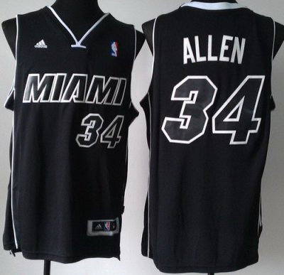 Miami Heat 34 Ray Allen Black With White Shadow Revolution 30 Jerseys Miami Heat 34 Ray Allen Black With White Shadow Revolution 30 Jerseys