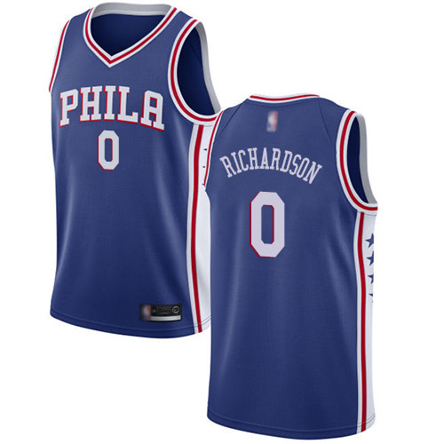76ers #0 Josh Richardson Blue Basketball Swingman Icon Edition Jersey 76ers #0 Josh Richardson Blue Basketball Swingman Icon Edition Jersey