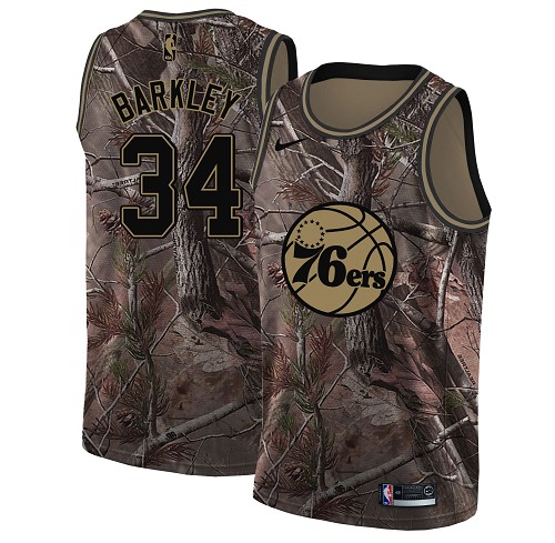 Nike 76ers #34 Charles Barkley Camo Women's NBA Swingman Realtree Collection Jersey Nike 76ers #34 Charles Barkley Camo Women's NBA Swingman Realtree Collection Jersey
