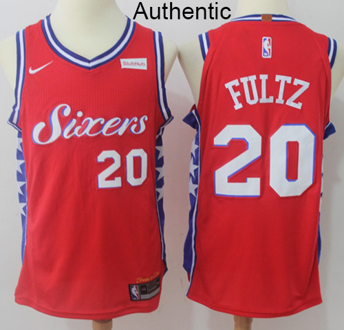 Nike 76ers #20 Markelle Fultz Red Statement Edition NBA Swingman Jersey NBA Authentic Jersey Nike 76ers #20 Markelle Fultz Red Statement Edition NBA Swingman Jersey NBA Authentic Jersey