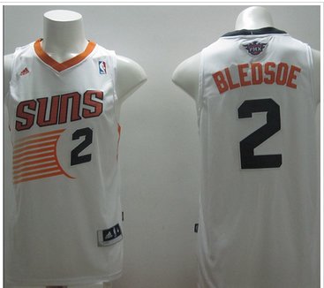 Revolution 30 Phoenix Suns #2 Eric Bledsoe White Stitched NBA Jersey Revolution 30 Phoenix Suns #2 Eric Bledsoe White Stitched NBA Jersey