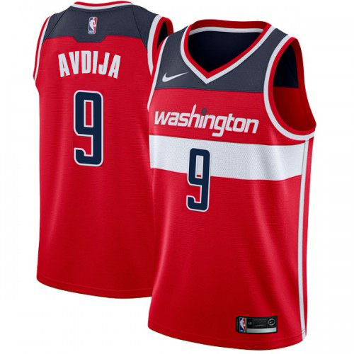 Nike Wizards #9 Deni Avdija Red NBA Swingman Icon Edition Jersey Nike Wizards #9 Deni Avdija Red NBA Swingman Icon Edition Jersey