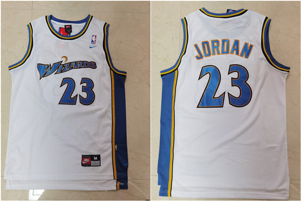 Wizards 23 Michael Jordan White Nike Swingman Jersey Wizards 23 Michael Jordan White Nike Swingman Jersey